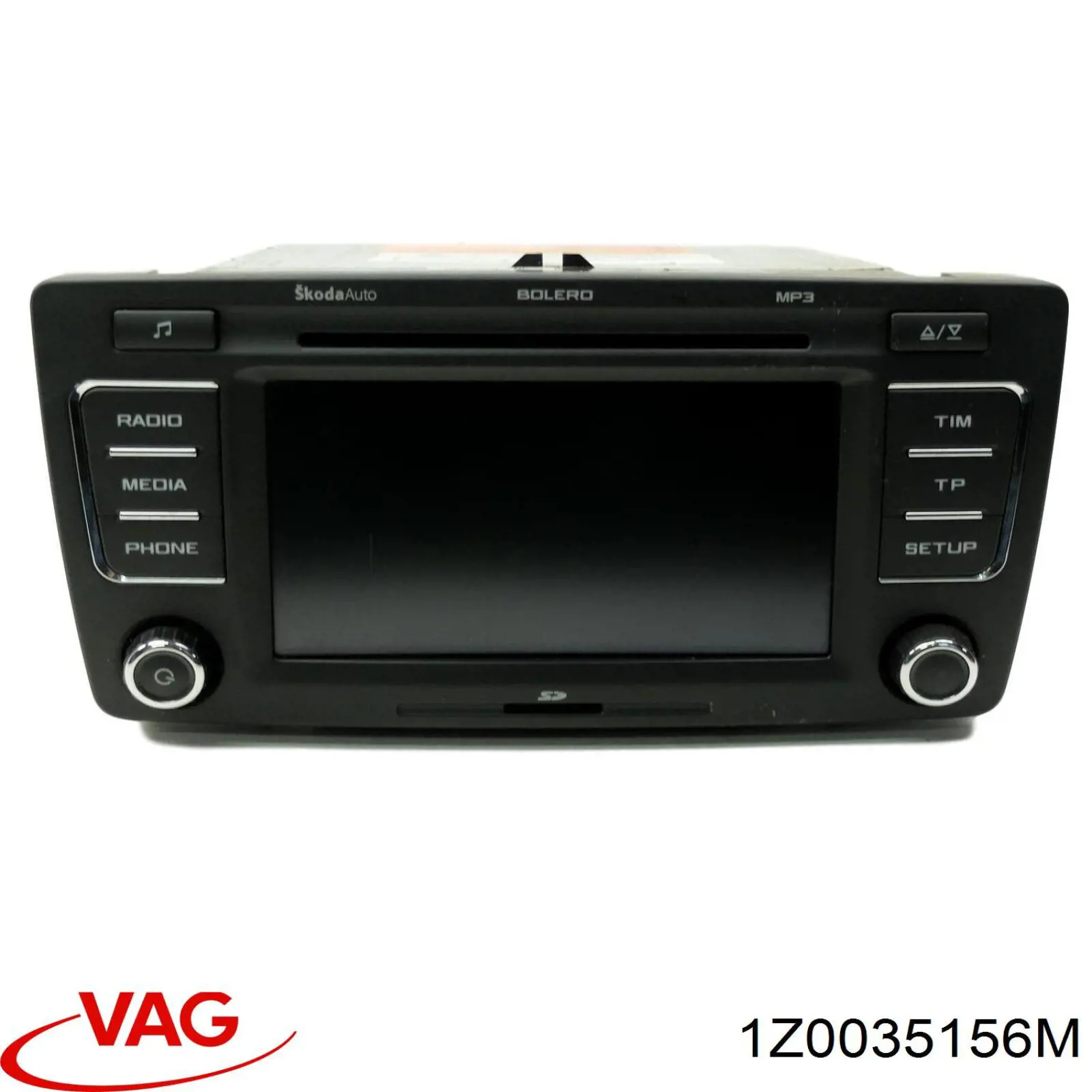 Магнітола (радіо AM/FM) VAG 1Z0035156M ціна, від 88.67 USD