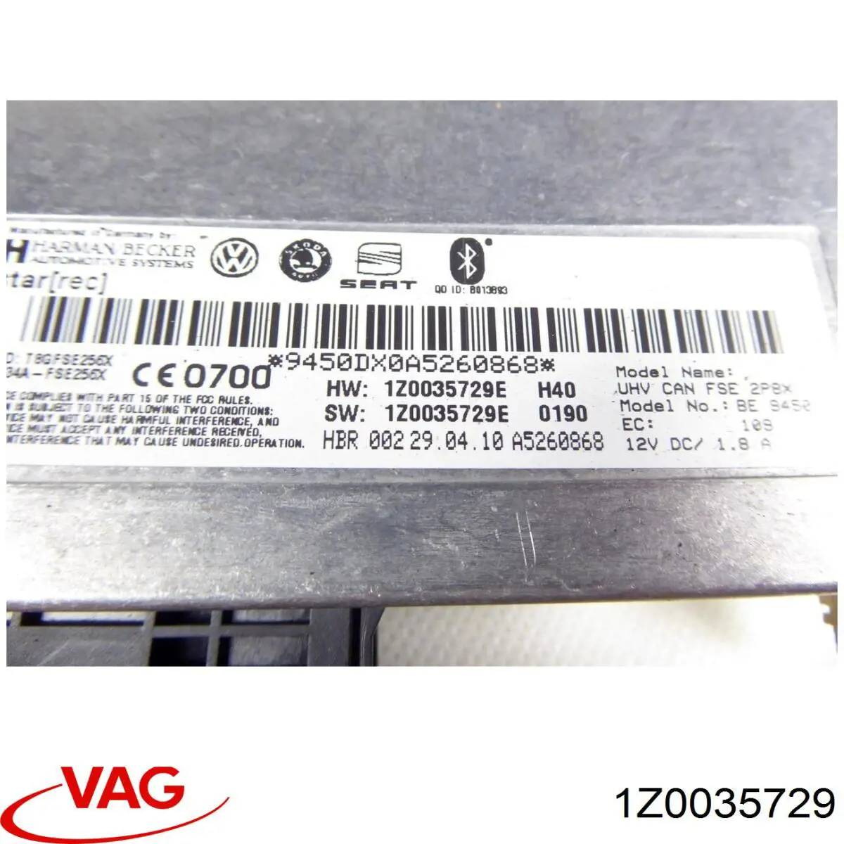 1Z0035729 VAG 