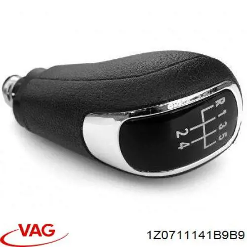 1Z0711141B9B9 VAG Ручка важеля коробки передач