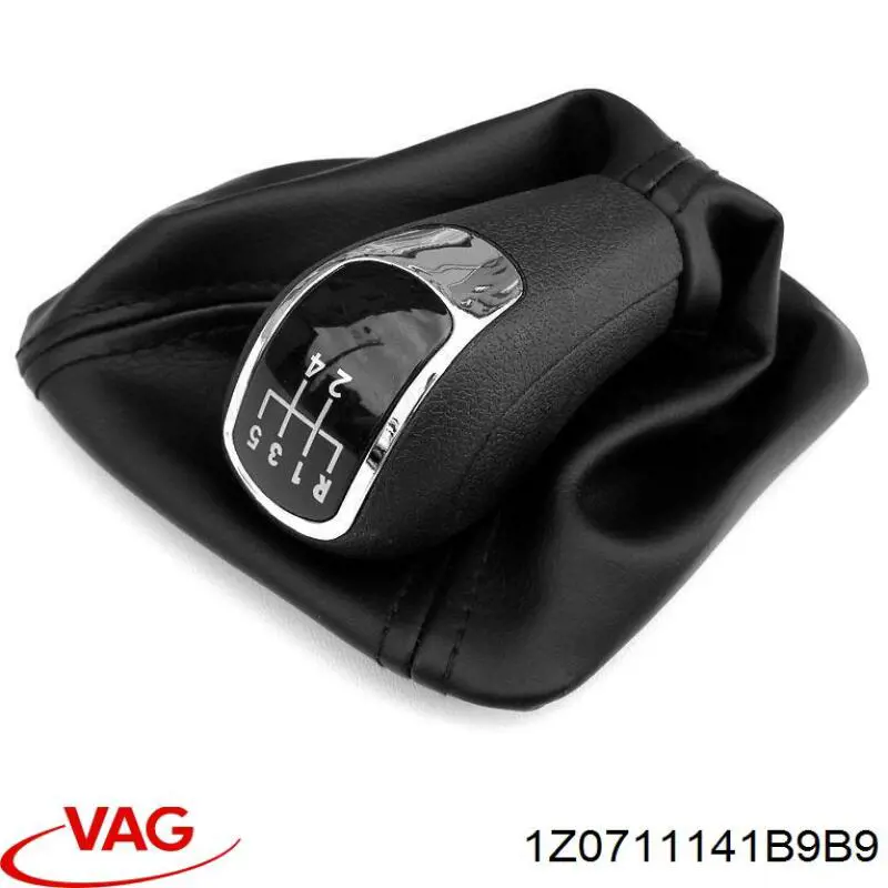 Купити 1Z0711141B9B9 VAG Рукоятка важеля КПП