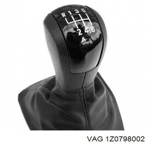 Емблема рукоятки перемикання КПП 1Z0798002 VAG