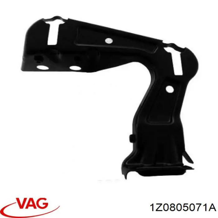 Купити 1Z0805071A VAG Супорт радіатора лівий/монтажна панель кріплення фар