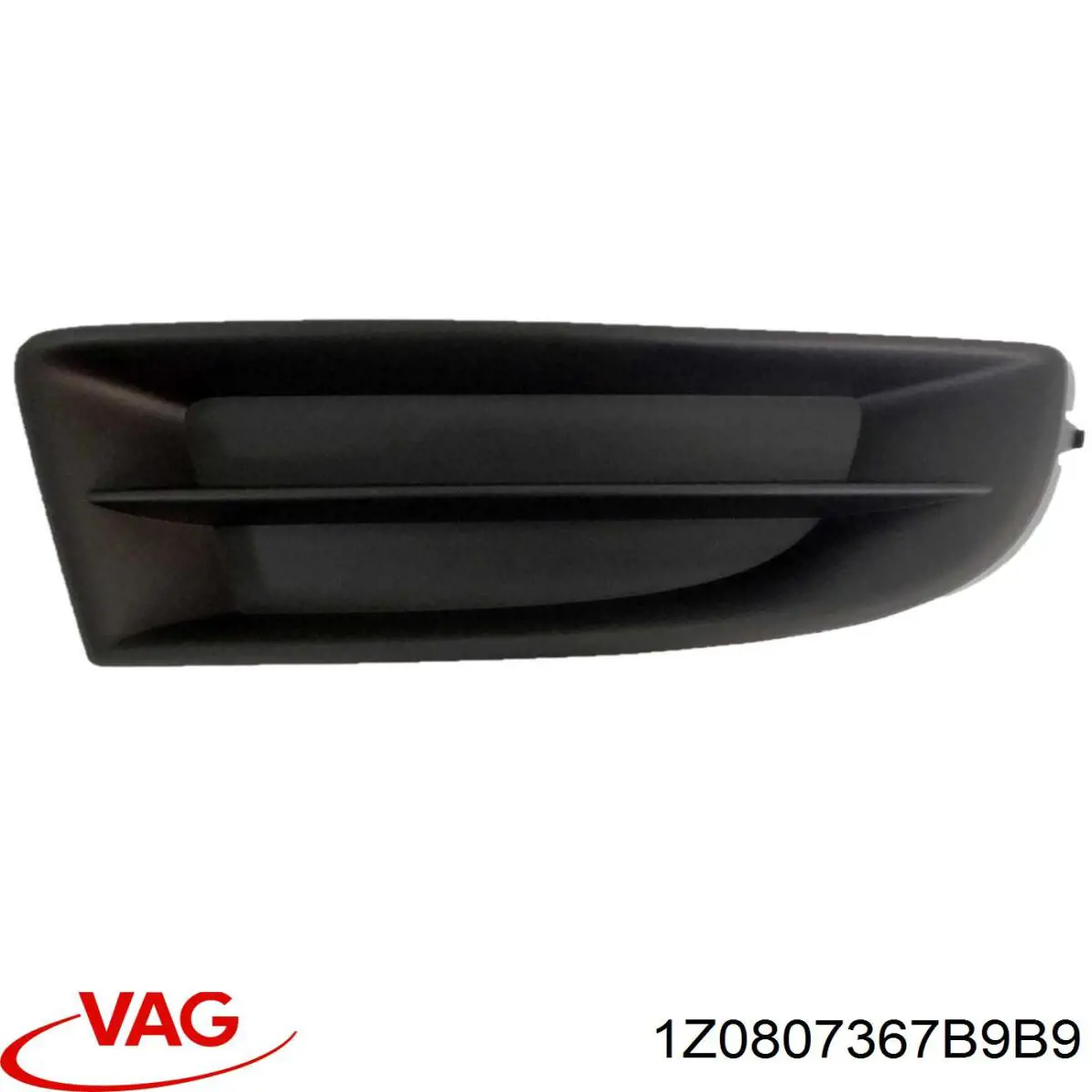Решітка переднього бампера, ліва VAG 1Z0807367B9B9 ціна, від 5.54 USD