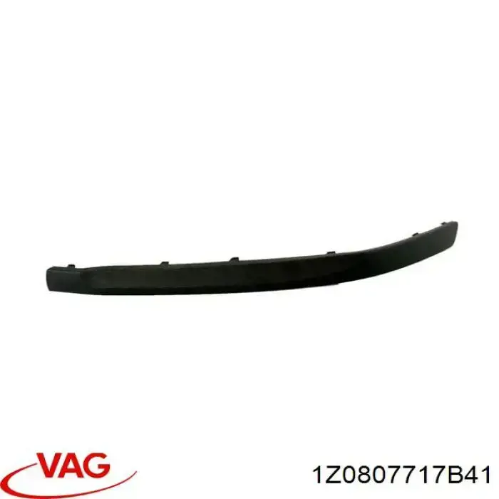 Молдинг переднього бампера, лівий VAG 1Z0807717B41 ціна, від 6.35 USD