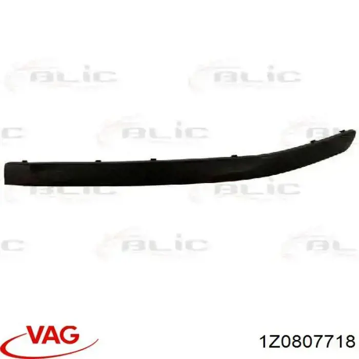 Купити 1Z0807718 VAG Молдинг переднього бампера, правий