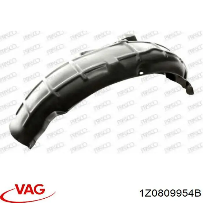 Купити 1Z0809954B VAG Підкрилок переднього крила, правий передній