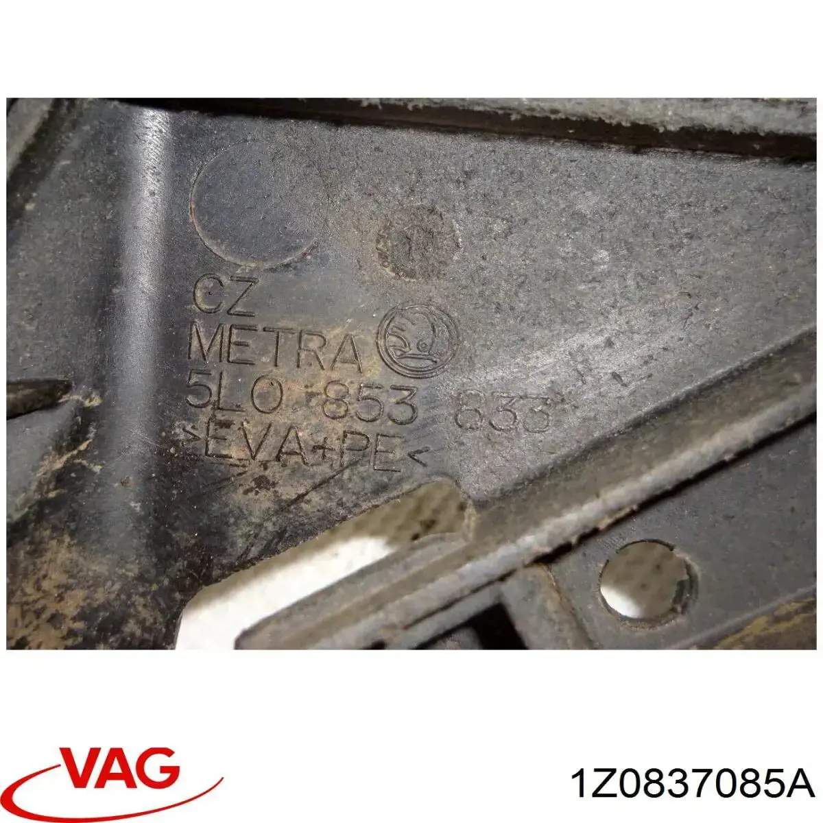 1Z0837085A VAG Трос/тяга відкривання замка дверей передніх