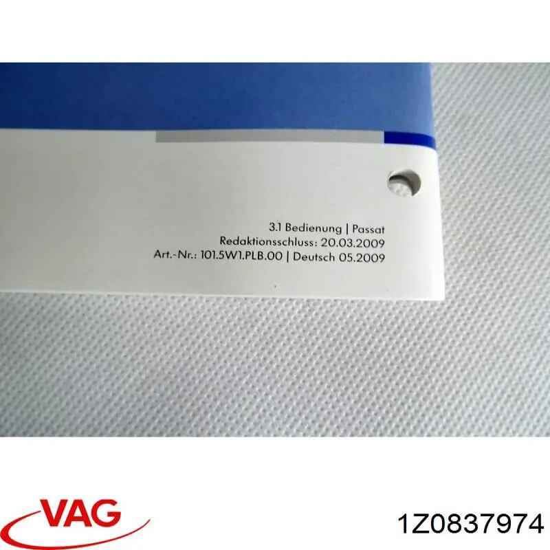 1Z0837974 VAG 