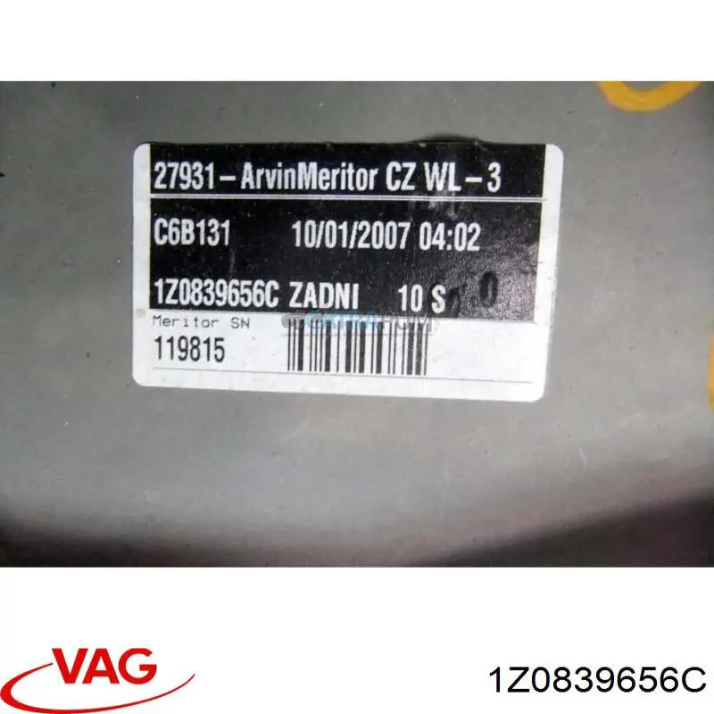  1Z0839656C VAG
