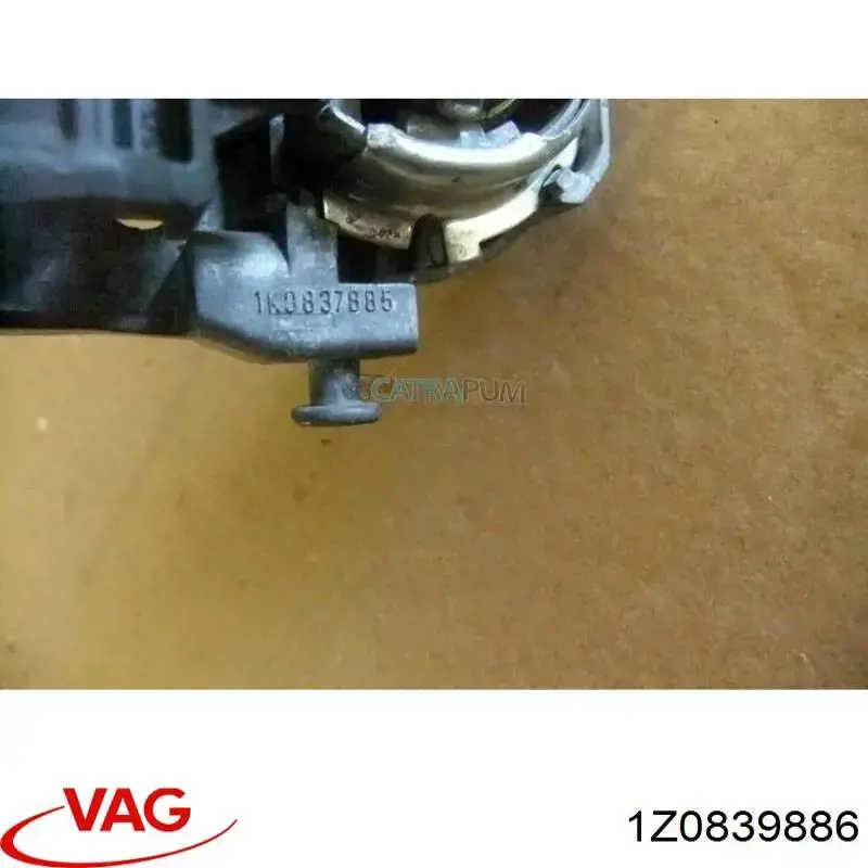 Купити 1Z0839886 VAG Тримач зовнішньої ручки дверей, задніх правих
