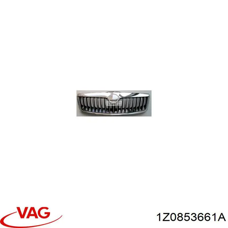 1Z0853661A VAG Ободок решітки радіатора