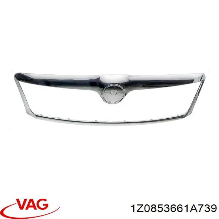 Накладка (рамка) решітки радіатора 88530872102 Diamond/DPA