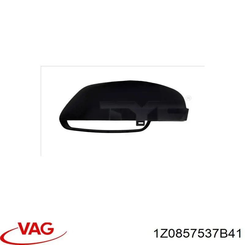 1Z0857537B41 VAG Накладка водійського дзеркала