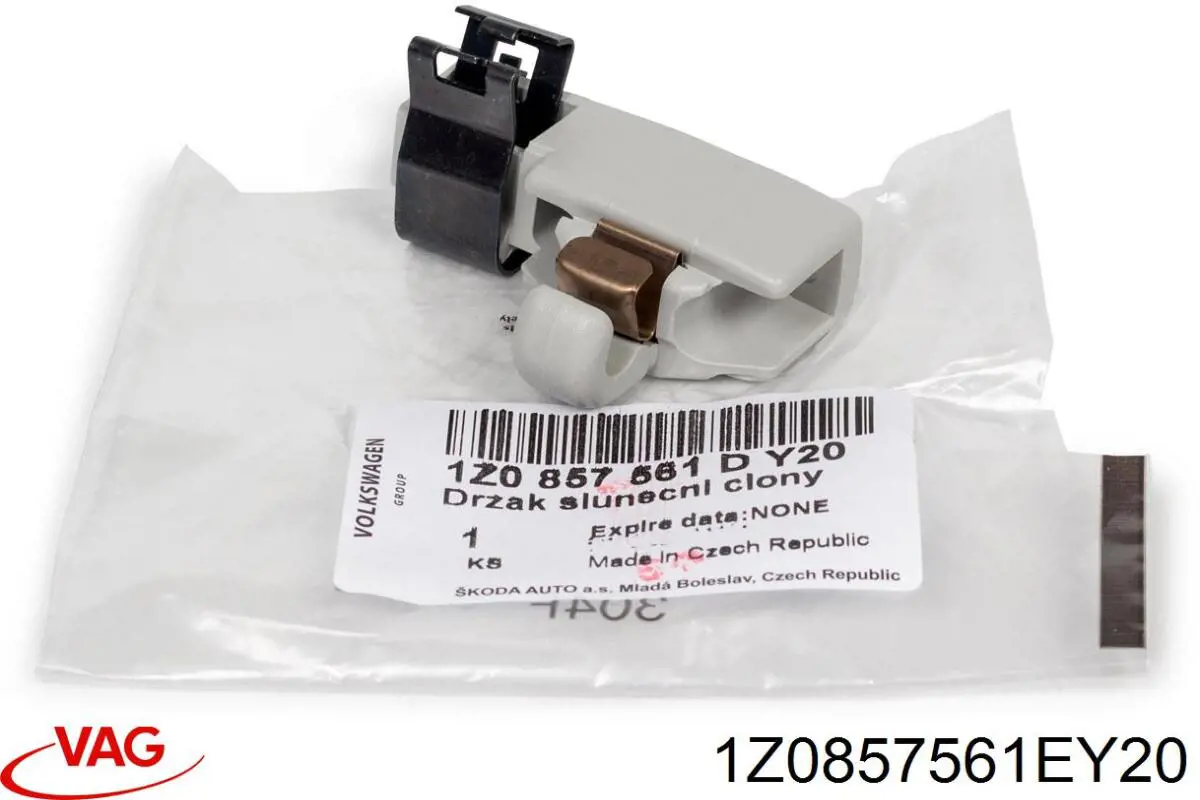Купити 1Z0857561CY20 VAG Фіксатор сонцезахисного козирка