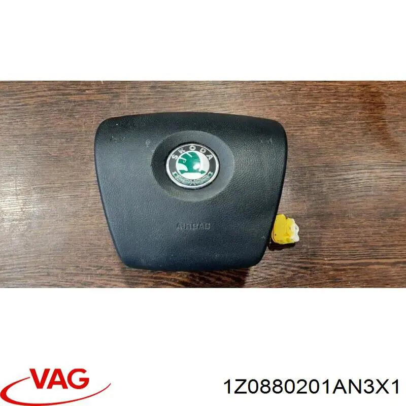 1Z0880201AN3X1 VAG Подушка безпеки, водійська, AIRBAG