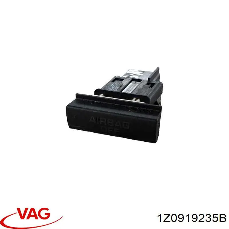 Купити 1Z0919235B VAG Кнопка відключення подушок безпеки AIRBAG