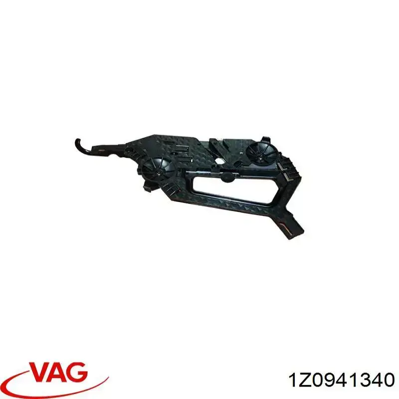 Кронштейн-адаптер кріплення фари передньої, правої 1Z0941340REF VAG