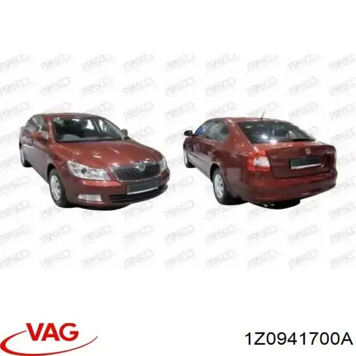 1Z0941700A VAG Фара протитуманна, права