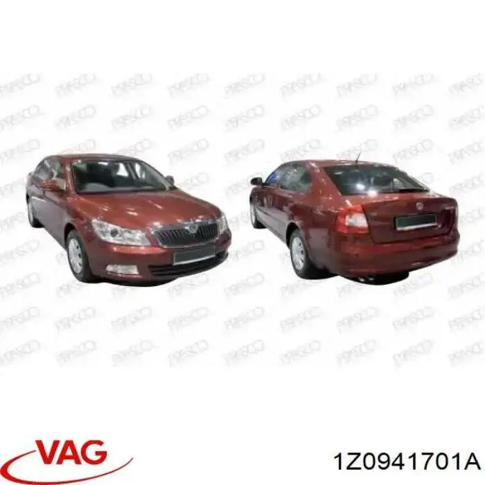 Купити 1Z0941701A VAG Фара протитуманна, ліва