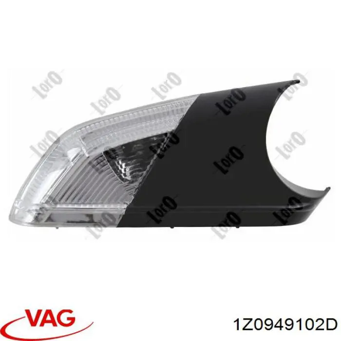 Покажчик повороту дзеркала, правий Signeda VVWM1027PRO ціна, від 35.22 USD