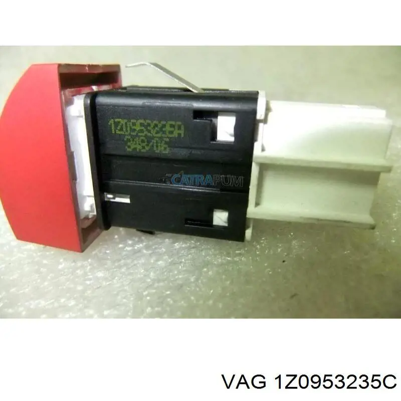 Кнопка включення аварійної сигналізації VAG 1Z0953235C ціна, від 6.33 USD