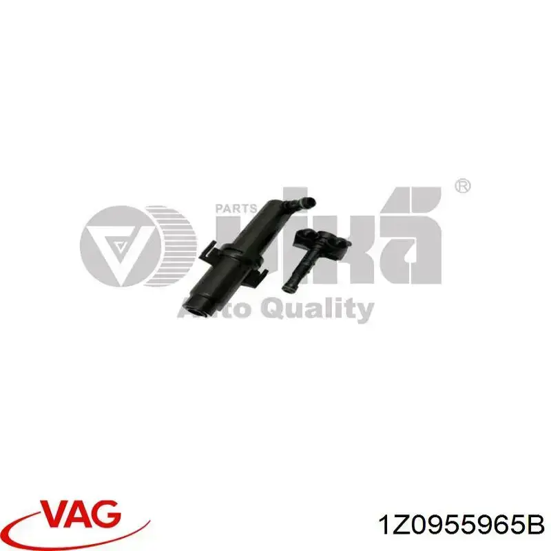 Купити 1Z0955965B VAG Форсунка омивача фари передньої, лівою