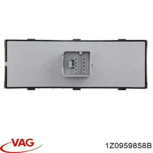 Купити 1Z0959858B VAG Кнопковий блок керування склопідіймачами передній лівий