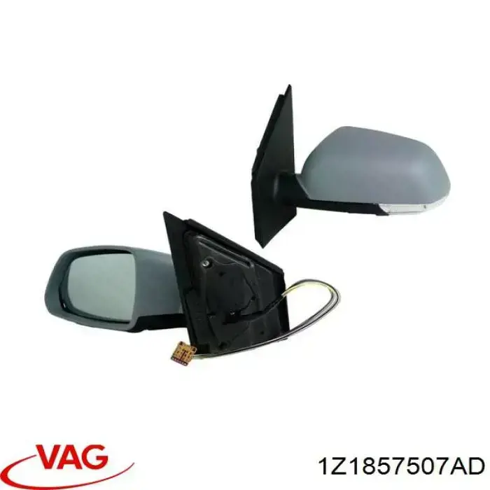 Ліве бокове дзеркало 1Z1857507AD VAG