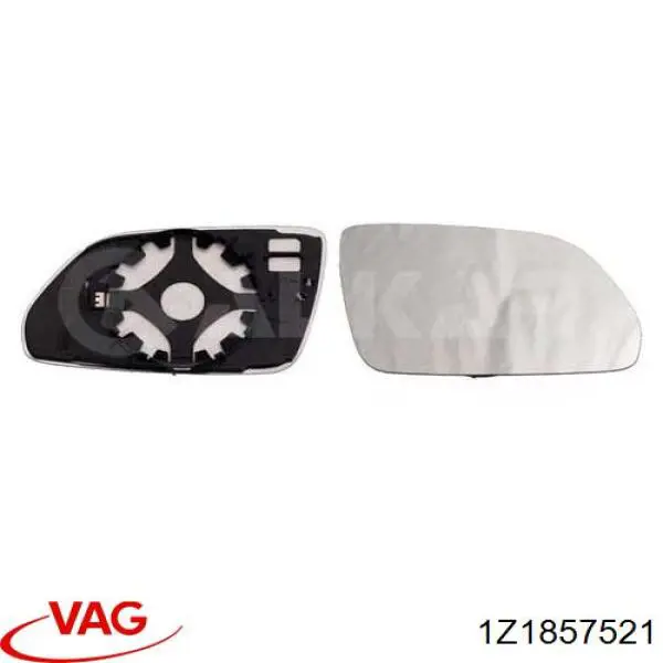 1Z1857521 VAG Дзеркальний елемент лівий