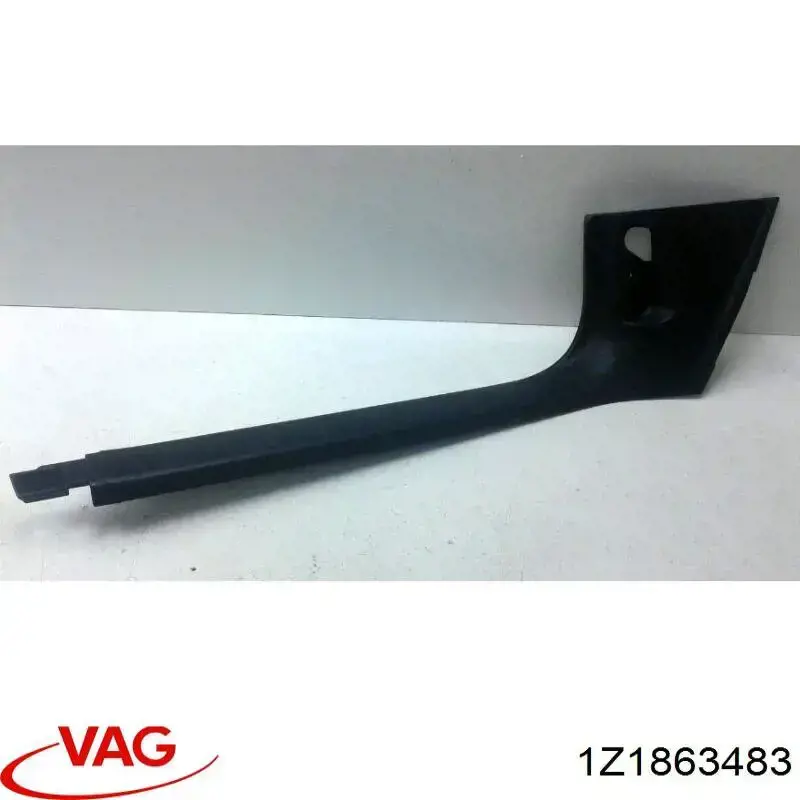 1Z1863483 VAG Обшивка стійки кузова внутрішня, передня ліва