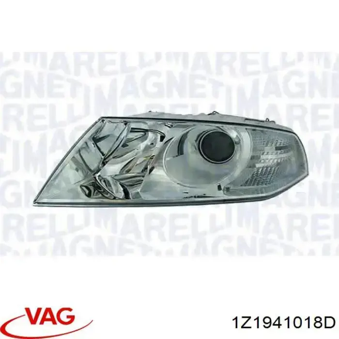 Фара правая VAG 1Z1941018D ціна, від 112.05 USD