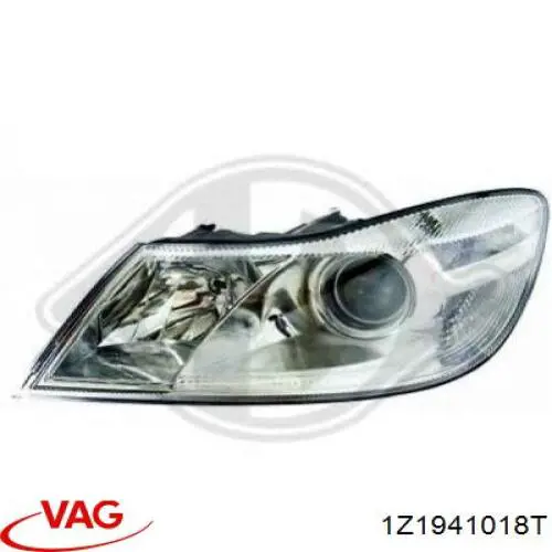Права блок фара VAG 1Z1941018T ціна, від 434.54 USD