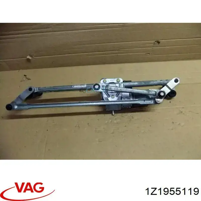 Мотор склоочисника скла (трапеції) VAG 1Z1955119 ціна, від 42.33 USD