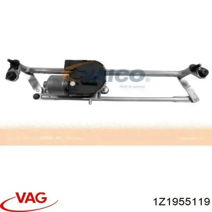 Купити 1Z1955119 VAG Мотор стеклоочищувача