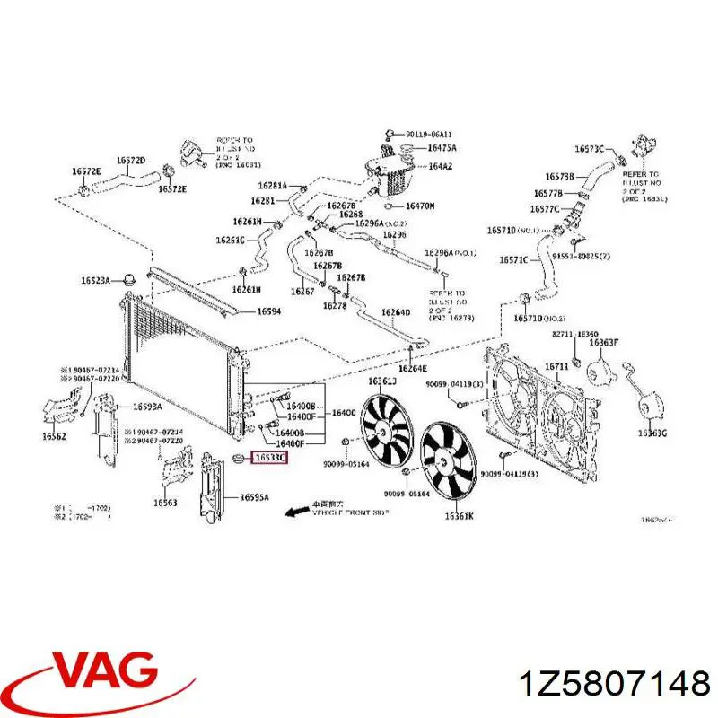Кронштейн бампера заднього, правий VAG 1Z5807148 ціна, від 13.57 USD