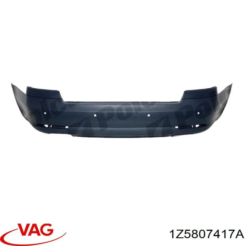 Кожух бампера заднього AND 30807331 ціна, від 4.25 USD