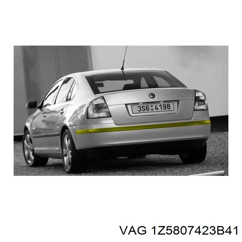 Купити 6922966 Polcar Накладка заднього бампера