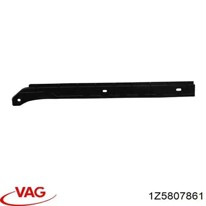 1Z5807861 VAG Направляюча заднього бампера, ліва
