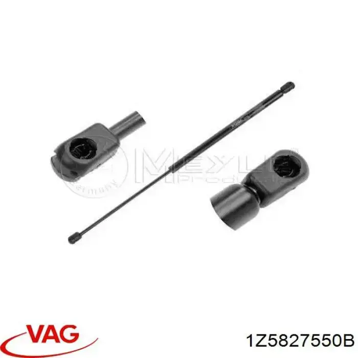 Амортизатор багажника 1Z5827550B VAG