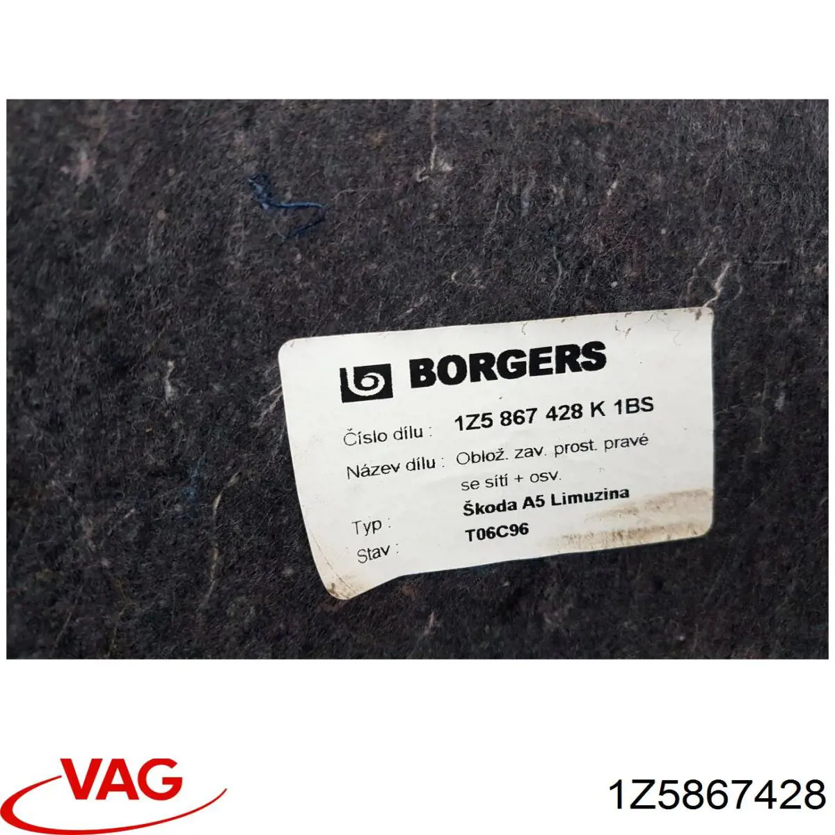 1Z5867428 VAG 