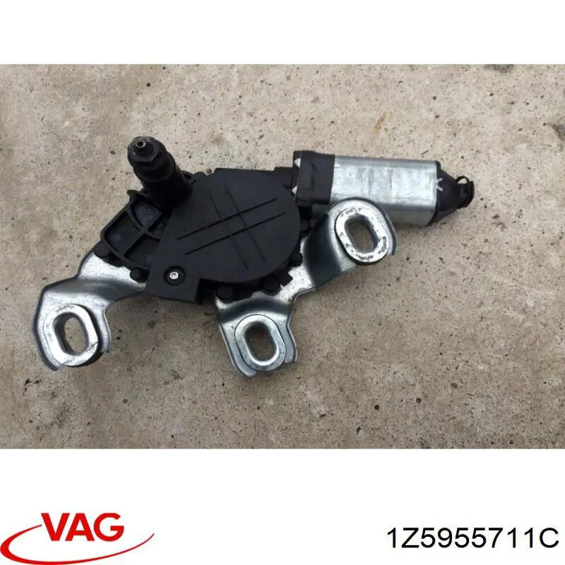 Моторчик заднього склоочисника 1Z5955711C VAG