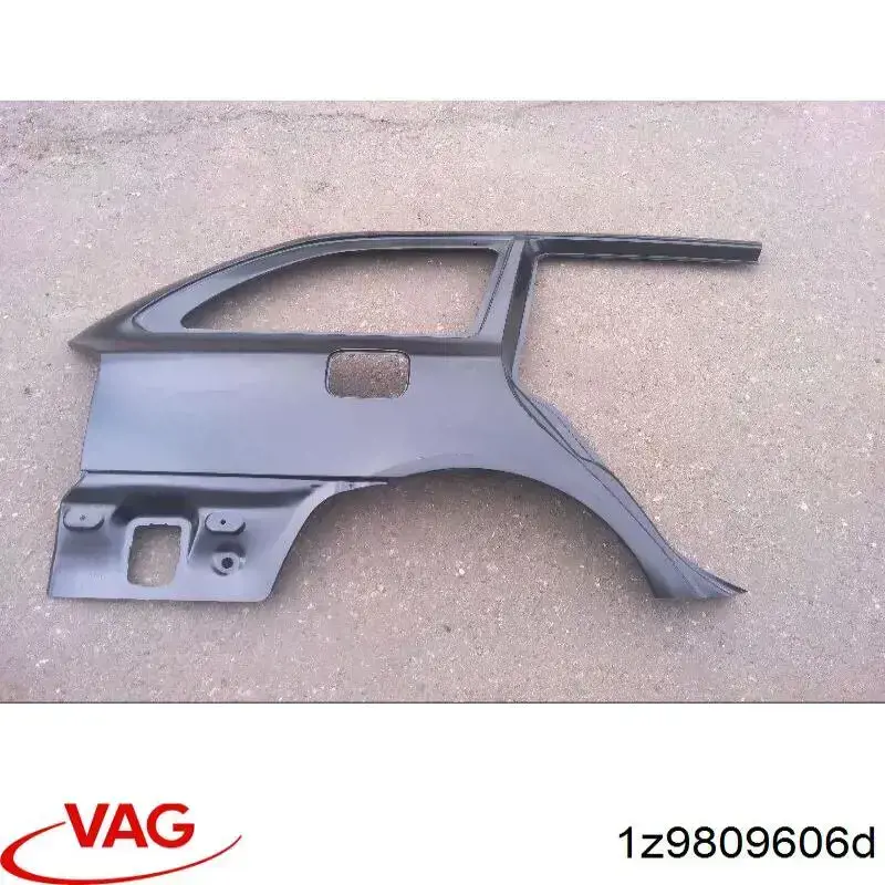 1Z9809606D VAG Крило заднє праве