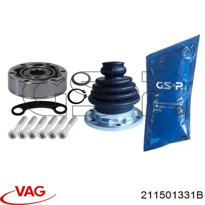 ШРКШ внутрішній, передній VAG 211501331B ціна, від 25.44 USD