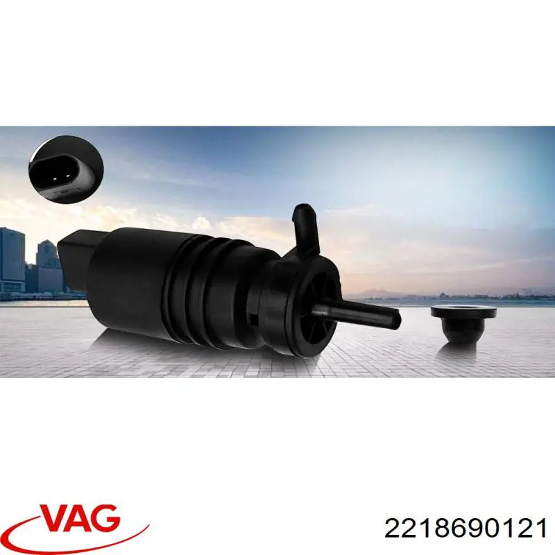 Моторчик омивача переднього скла VAG 2218690121 ціна, від 6.33 USD