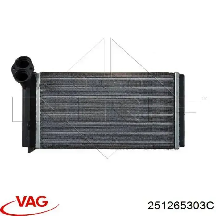 251265303C VAG радіатор пічки (обігрівача)