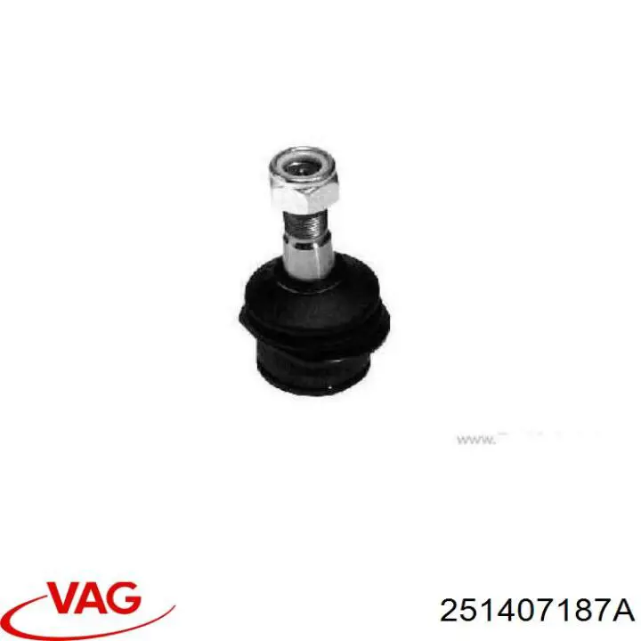 Кульова опора, нижня 251407187A VAG