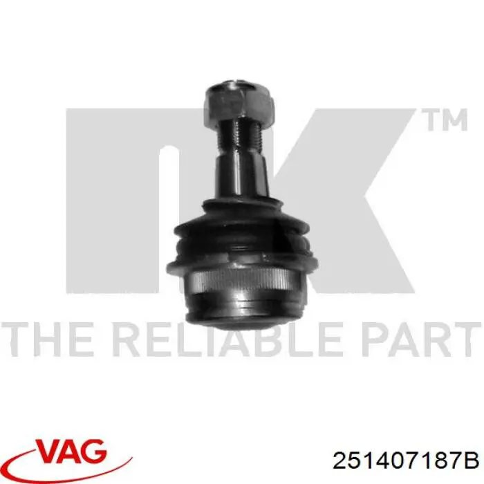 Кульова опора, нижня VAG 251407187B ціна, від 13.47 USD