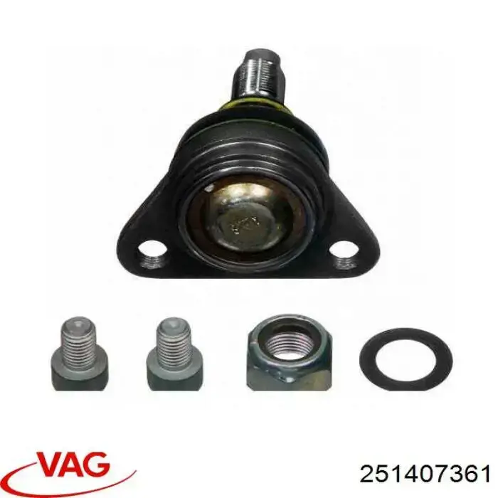 Кульова опора, верхня VAG 251407361 ціна, від 12.02 USD