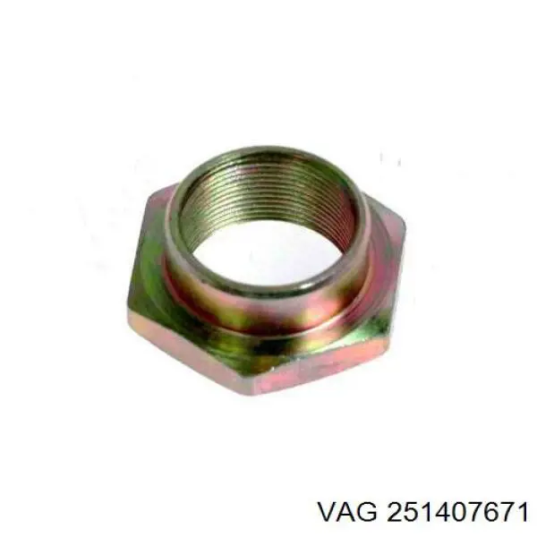 251407671 VAG Гайка маточини передньої