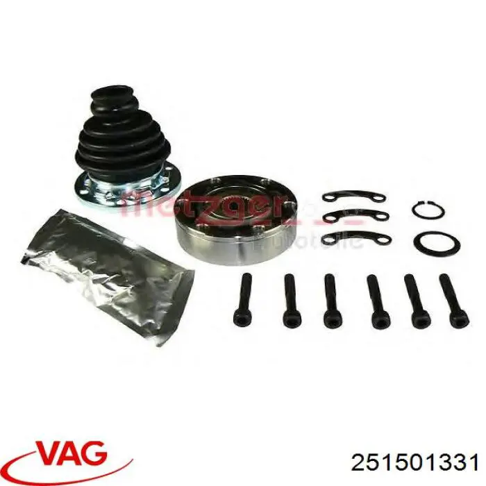 Купити 251501331 VAG Граната внутрішня ліва